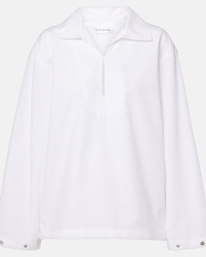 Victoria Beckham Denim Top - White