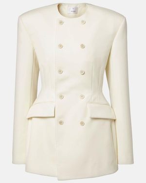 Wardrobe NYC Rhw Double-Breasted Minidress - Natural