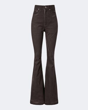 Rick Owens Drkshdw Bollan Bootcut Jeans - Brown