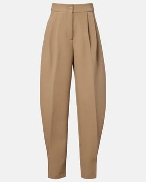 Frankie Shop Doyer Wide-Leg Trousers - Natural
