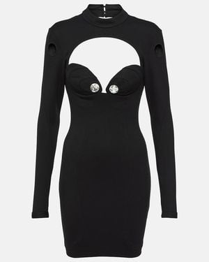 Area Bustier Minidress - Black