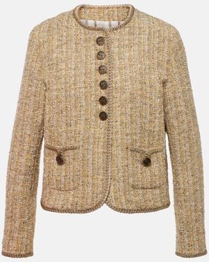 Etro Mini Marble Jacket - Natural