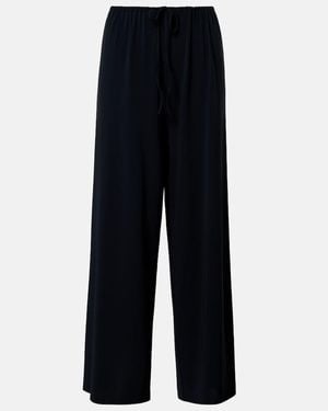Eres Pantalones Anchos Zelie De Jersey - Azul