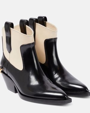Zimmermann Westernstiefel Duncan 45 Aus Leder - Schwarz