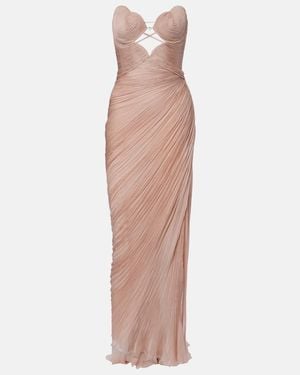 Maria Lucia Hohan Robe Ananda Aus Seidenmusselin - Pink