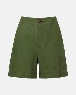 Vince Hemp Bermuda Shorts - Green