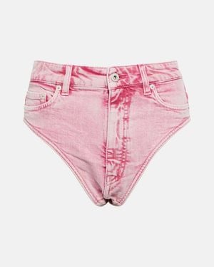 Y. Project Denim Shorts - Pink