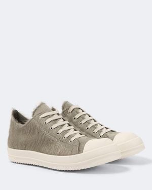 Rick Owens Sneakers Low Sneaks Aus Kalbshaar - Weiß