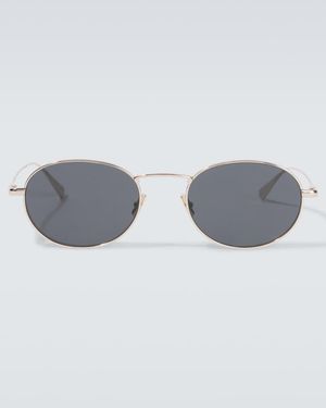 Saint Laurent Sl 799 Oval Sunglasses - Grey