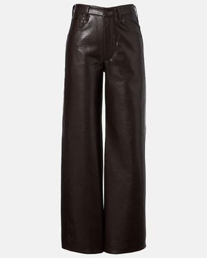 Citizens of Humanity Ayla High-Rise Wide-Leg Trousers - Black