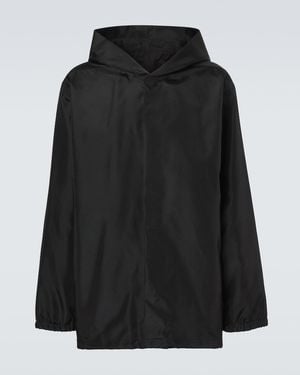 Rick Owens Jacke Temple Tour Aus Canvas - Schwarz