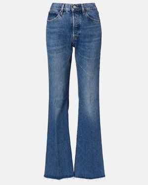 FRAME Lax Wide-Leg Jeans - Blue