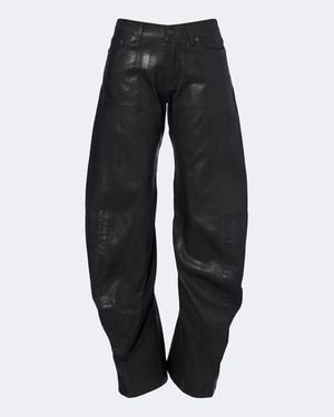Acne Studios Barrel Jeans - Schwarz