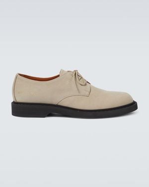 Common Projects Suede Derby Shoes - White