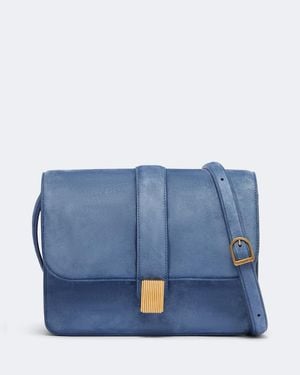 KHAITE Borsa A Tracolla Blake - Blu