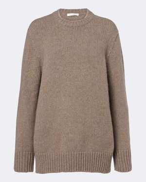 The Row Pull Torin En Cachemire - Marron