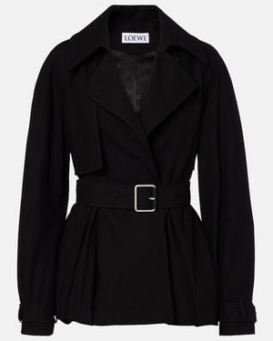 Loewe Balloon Cotton Jacket - Black