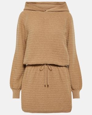 Loro Piana Merano Cashmere Sweater Dress - Natural