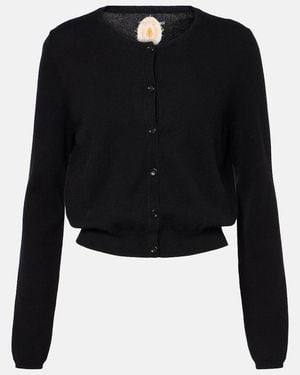 Jardin Des Orangers Cotton And Cashmere Cardigan - Black