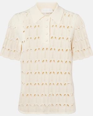 Zimmermann Rhiannon Pointelle Top - Natural