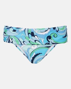Melissa Odabash Bedrucktes Bikini-Hoeschen Brussels - Blau
