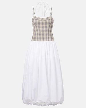 Jonathan Simkhai Pfeiffer Midi Dress - White