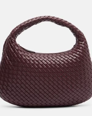 Bottega Veneta Schultertasche Veneta Intrecciato Medium - Lila