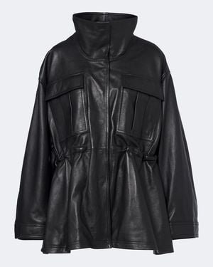 Rohe Leather Jacket - Black