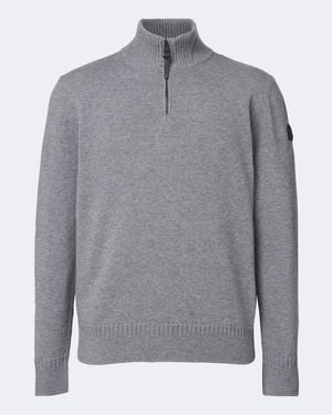 Moncler Pullover Aus Strick - Grau