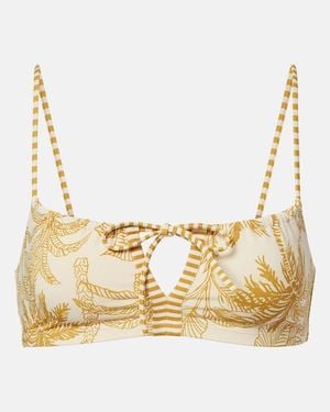 Eres Bedrucktes Bikini-Oberteil Reve - Mettallic