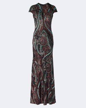 Etro Abito Lungo - Nero
