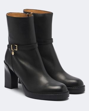 Tod's Ankle Boots Aus Leder - Schwarz