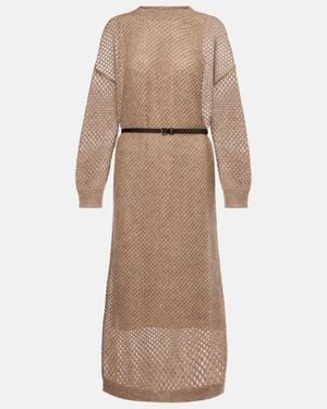 Brunello Cucinelli Dazzling Dress - Natural