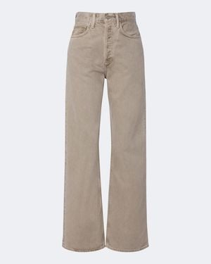 Agolde Vintage Loose Wide-Leg Jeans - Gray
