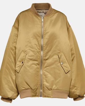 Frankie Shop Astra Technical Bomber Jacket - Natural