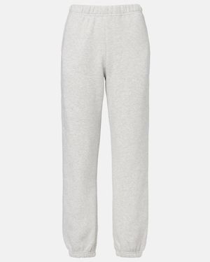 The Upside Harrison Cotton Jersey Sweatpants - White