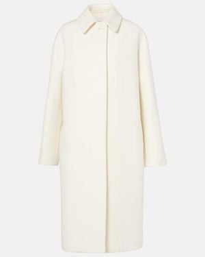 FFORME Abrigo Jamie De Lana Virgen - Blanco