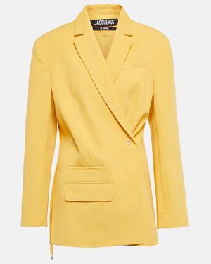 Jacquemus La Veste Tibau - Yellow