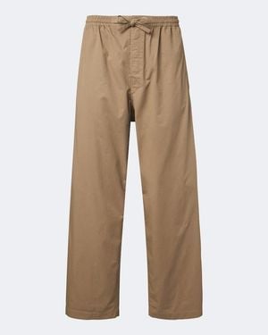 Lemaire Cotton Twill Wide-Leg Pants - Natural
