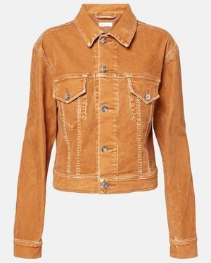 Rabanne Denim Jacket - Orange
