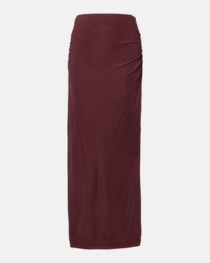 AYA MUSE Kaima Jersey Maxi Skirt - Purple