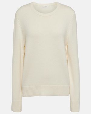 Co. Pullover Aus Kaschmir - Weiß