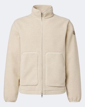 Moncler Veste En Polaire - Neutre