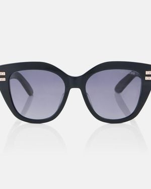Dior Cdior B4I Embellished Square Sunglasses - Blue
