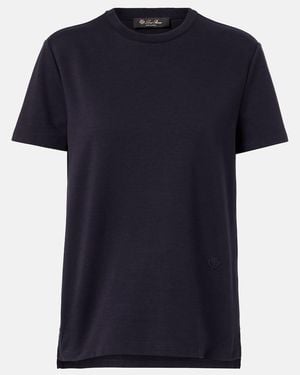 Loro Piana Cotton T-Shirt - Blue