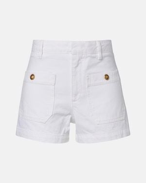 FRAME Cruise Denim Shorts - White