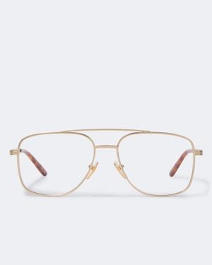 Gucci Brille Navigator - Mettallic