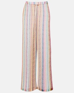 Missoni Zigzag Palazzo Pants - Multicolor