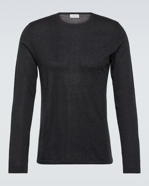 LeKasha T-Shirt Kyoto Aus Cashmere - Schwarz