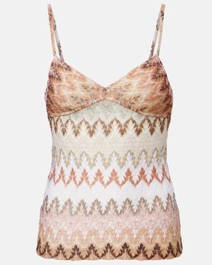 Missoni Lame Tank Top - Pink
